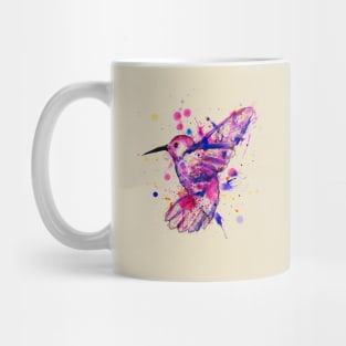 Hummingbird Watercolor Mug